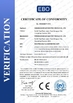 LA CHINE Dongguan Excar Electric Vehicle Co., Ltd certifications