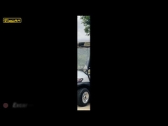 Voiturette de golf électrique EXCAR A1S2+2 blanche alimentée par batterie au lithium 48V